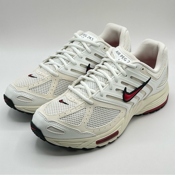 Women's Nike Air Peg 2K5 White/Gym Red-Phantom (FN7153 101) Size 10 - Picture 2 of 12